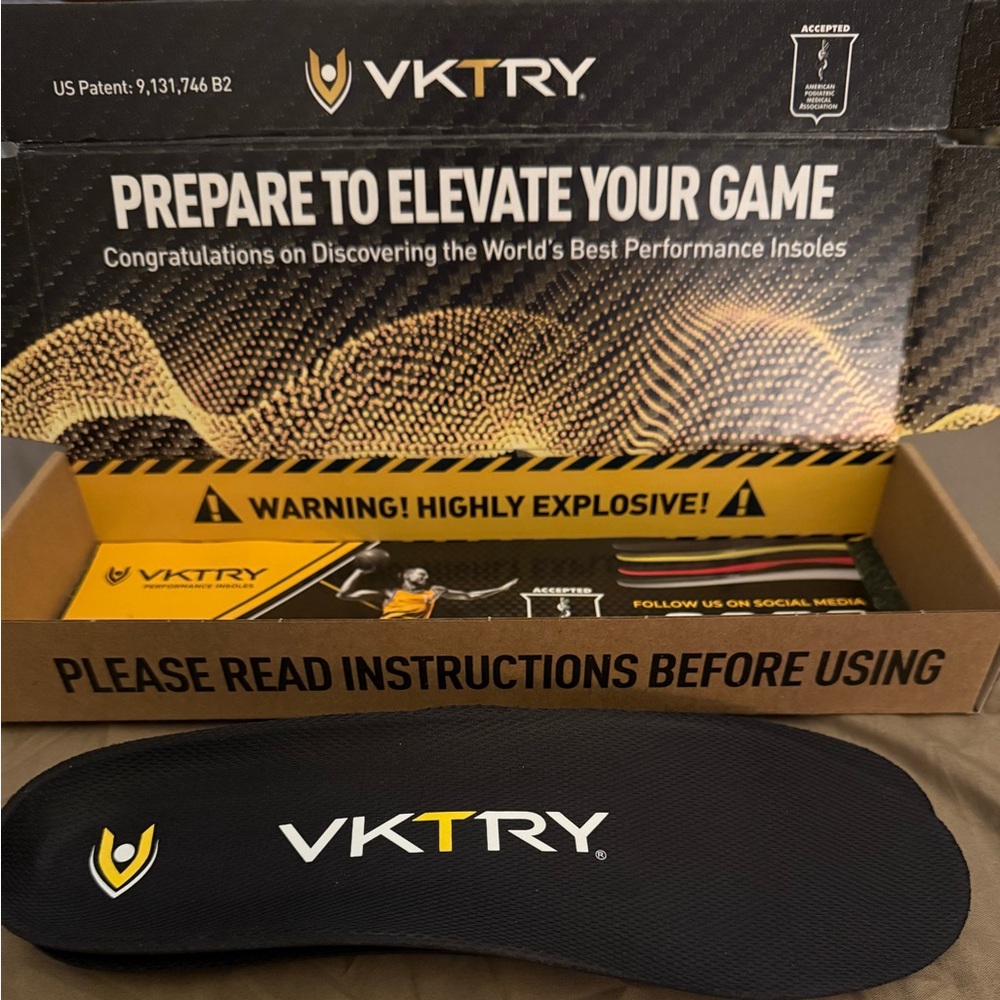 Black Performance Insoles